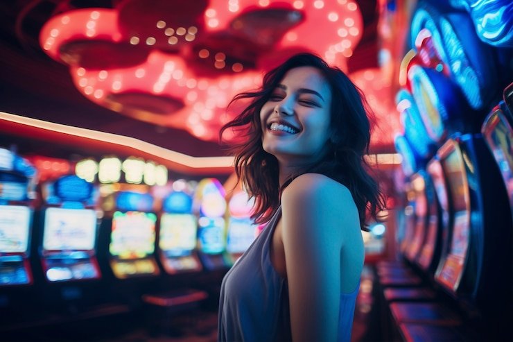 Antarmuka Perpustakaan Game ligaciputra link menampilkan kategori permainan dan filter pencarian